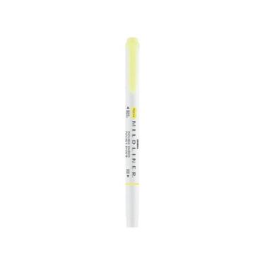 Imagem de Marca-texto Zebra Newpen Mildline Ponta Dupla Amarelo