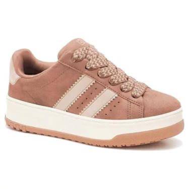Imagem de Tenis Feminino Ramarim Casual Coleção Nova Ref 25-99201, Cacau, 36