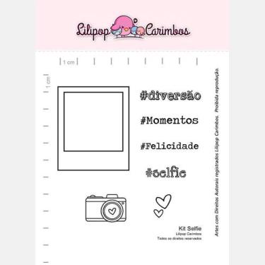 Imagem de Carimbo Selfie Cod 31000024 - 01 Unidade - Lilipop Carimbos - Rizzo