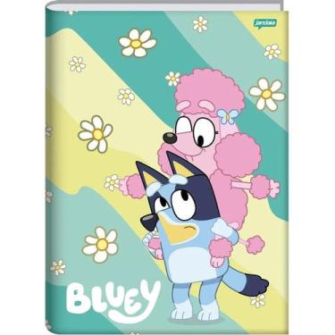 Imagem de Caderno Escolar Brochurão 80Fls Bluey X Jandaia C.D Grande