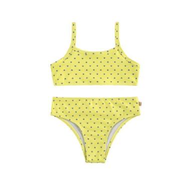 Imagem de Biquini Infantil Menina Boca Grande Ref 42486 Tamanho:10Cor:Amarelo, 1
