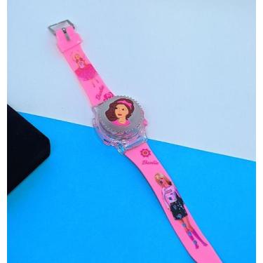 Imagem de Relógio Infantil Digital Giratório Pisca Luz Led Colorido Super Heróis