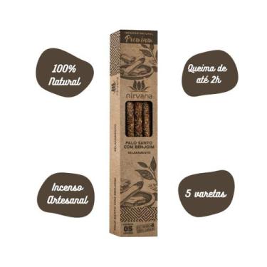 Imagem de Incenso Natural Nirvana Premium - Palo Santo com Benjoim