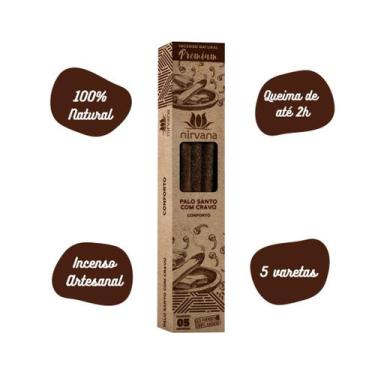 Imagem de Incenso Natural Nirvana Premium - Palo Santo com Cravo