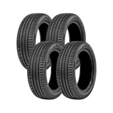 Imagem de Jogo 4 Pneus Pirelli Aro 17 Cinturato P7 (*) 205-50R17 89Y Run Flat
