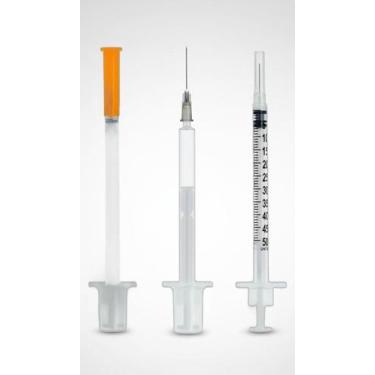 Imagem de Seringa 0,5ml Agulha Fixa 0,30x8mm 100 Unidades - Congratulations Stor