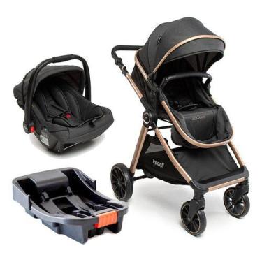 Imagem de Carrinho De Bebê Romanzo Com Bebê Conforto + Base - Infanti