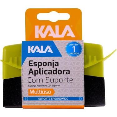 Imagem de Esponja Aplicadora Com Suporte Multiuso 11,5x6cm Kala