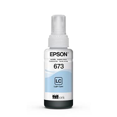 Imagem de Garrafa de Tinta Original Epson EcoTank T673 Ciano Claro -T673520