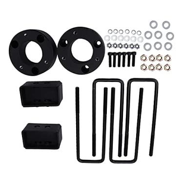 Imagem de Kit de elevação de suspensão, kit de elevação de nivelamento de aço carbono condução suave para carro