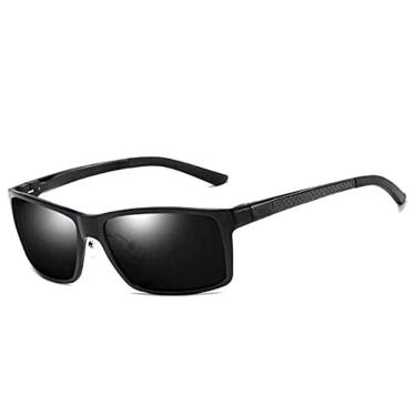 Imagem de Óculos de Sol Masculino BARCUR Design Quadrado de Alumínio Sportivo Proteção uv400