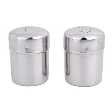 Imagem de Porta Tempero em Aço Inox com 2 Peças - A/CASA