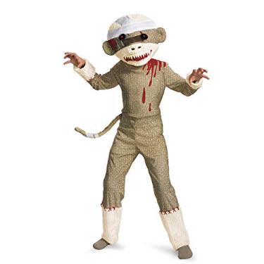 Imagem de Zombie Sock Monkey Boys Costume, 4-6