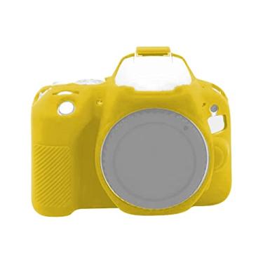 Imagem de Yunchao Acessórios para câmeras Caso de proteção de silicone suave para Canon EOS 200D / EOS 200D Mark II Sacos de câmera