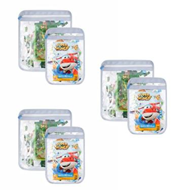 Imagem de Organizador de Brinquedos - SUPER QUEBRA-CABEÇA 3 KITS AZUL
