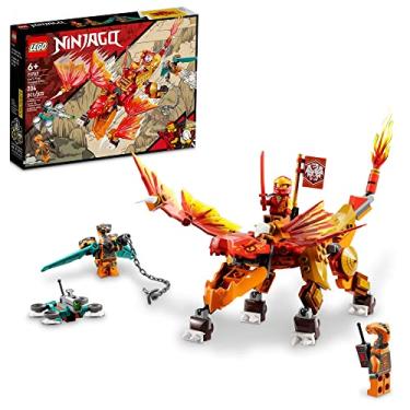 Imagem de 71762 LEGO® NINJAGO® Dragão do Fogo EVO do Kai; Kit de Construção (204 peças)