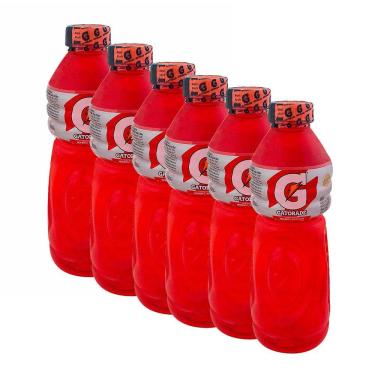 Imagem de Kit 6 Gatorade Morango e Maracujá 500ml