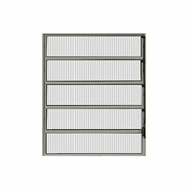 Imagem de Vitro Basculante Alumínio Brilhante 1.00 X 80 - Hale