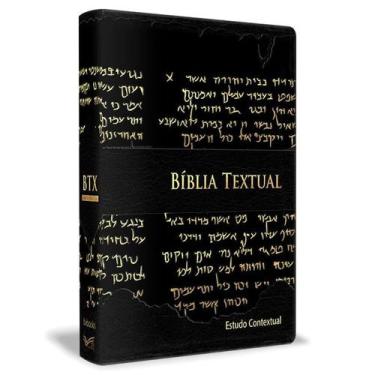 Imagem de Bíblia Textual Tirada Do Hebraico Aramaico Grego