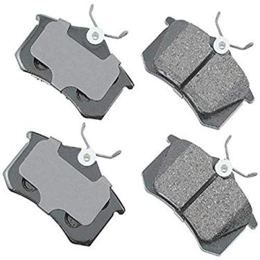 Imagem de Akebono Kit de pastilhas de freio a disco de cerâmica Euro Ultra Premium EUR340A