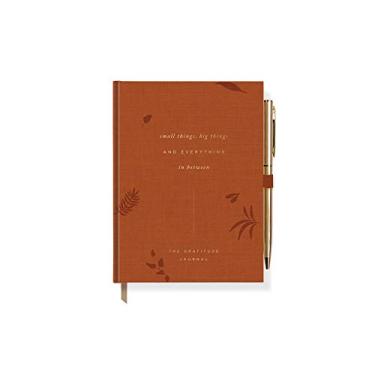 Imagem de Fringe Studio Diário de estante com caneta dourada, "Gratitude Everything" (857PS01), multicolorido