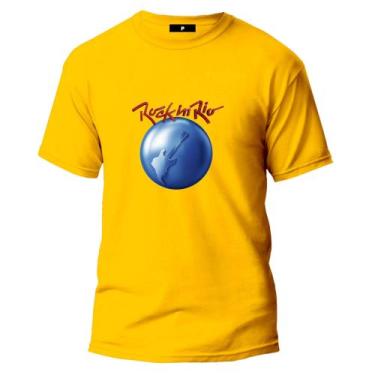 Imagem de Camisa Camiseta Rock In Rio 2022 Edição Limitada Brazil Logo - Gra Con