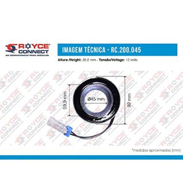 Imagem de Magnetico Compressor Delphi Cvc Astra Celta Zafira Agile Montana Meriva Brava Doblo Palio Stilo 6581124