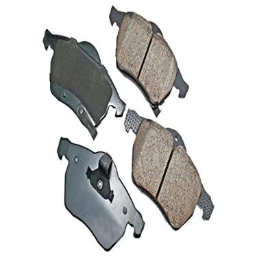 Imagem de Akebono EUR819 Euro Ultra Premium Kit de pastilhas de freio a disco de cerâmica