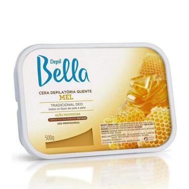 Imagem de Cera Quente Depilatória Bella Mel 500G - Depil Bella
