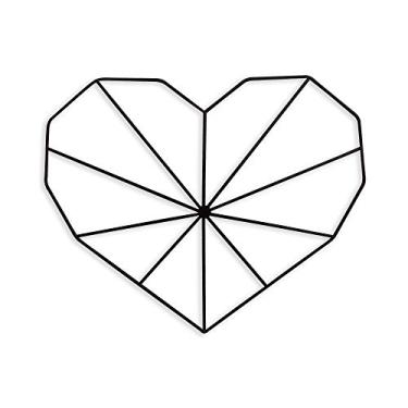 Imagem de Mandala Coração de Ferro, Usual Utilidades, 18756-12, Preto