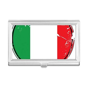 Imagem de Carteira de bolso com símbolo da Europa e bandeira nacional da Itália