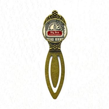 Imagem de London Postage Revenue United Kingdom UK Marcador de livro retrô para escritório