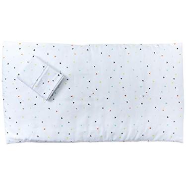 Imagem de Biramar Baby Colchonete Para Carrinho De Bebê Com Fronha New York Mini Triângulo Colorido Colorido