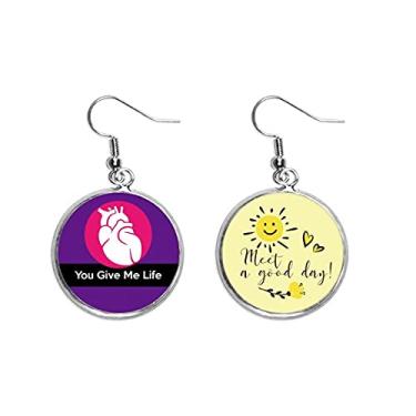 Imagem de Mother River Life Art Deco Presente Fashion Ear Drop Sun Flower Brincos Joias Fashion