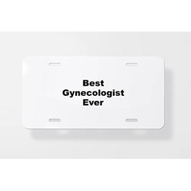 Imagem de Capa para placa de carro Gynecologist – Capa para placa de carro – Capa para placa de carro 15,24 x 30,48 cm