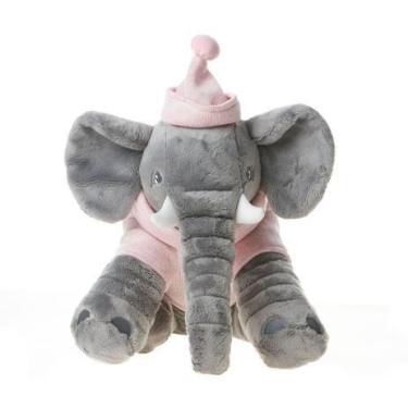 Imagem de Pelúcia Elefante Buguinha Girl 34 Cm - Bb