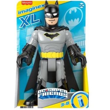 Imagem de Boneco Batman Imaginext Xl Dc Super Friends Fisher Price - Mattel
