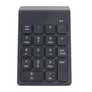 Imagem de Teclado Numérico Sem Fio, Teclado Numérico Bluetooth5.0 de 18 Teclas, Teclado Numérico de Extensão para Laptop, para Contabilidade Financeira, Jogos, Escritório, para Notebook PC