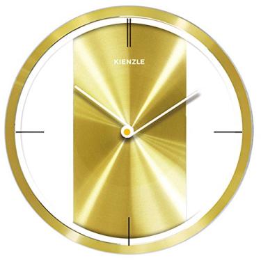 Imagem de Relógio De Parede Elegance com mecanismo silencioso Kienzle 30 cm (Dourado)