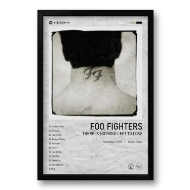 Imagem de Quadro Álbum Spotify There Is Nothing Left To Lose - Foo Fighters - 40x60cm