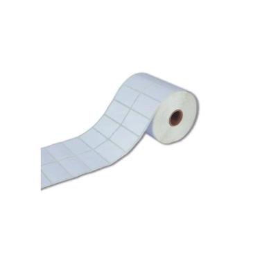 Imagem de Etiqueta Couche Adesiva 50X25  Mm  2 Colunas Branca