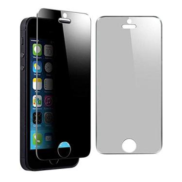 Imagem de 3 peças protetor de tela anti-espião privacidade anti-espião película protetora de vidro temperado, para iPhone7 6S 5 5S 5c 6 Plus - para iphone 13