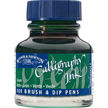 Imagem de Winsor & Newton Calligraphy Tinta para Caligrafia, Verde (Green), 30 ml