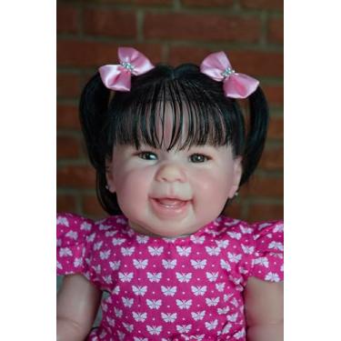 Imagem de BEBE REBORN PRINCESA BANHO SILICONE MACIO MENINA