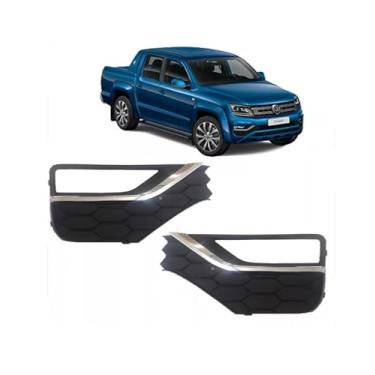 Imagem de Grade Lateral Milha Amarok 2017 2018 C/f Friso Cromado Esquerdo