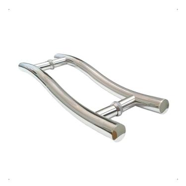 Imagem de Puxador Porta Portão Social Blindex Inox 304 60cm S