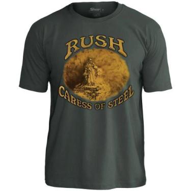 Imagem de Camiseta Plus Size Rush Caress Of Steel Oficial Stamp