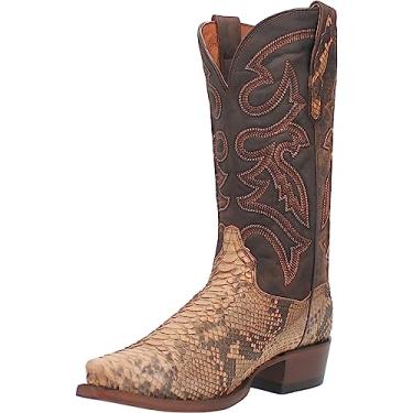 Imagem de DAN POST Botas masculinas Sand Sturgis DP3058 de 33 cm Snake Snip Toe Western, Arena, 7