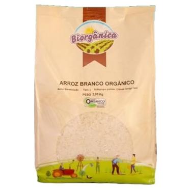 Imagem de Arroz Agulhinha Branco Orgânico Biorgânica 2kg