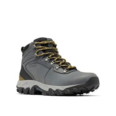 Imagem de Columbia Bota masculina à prova d'água Discontinued Newton Ridge Plus II, Grafite/preto, 48